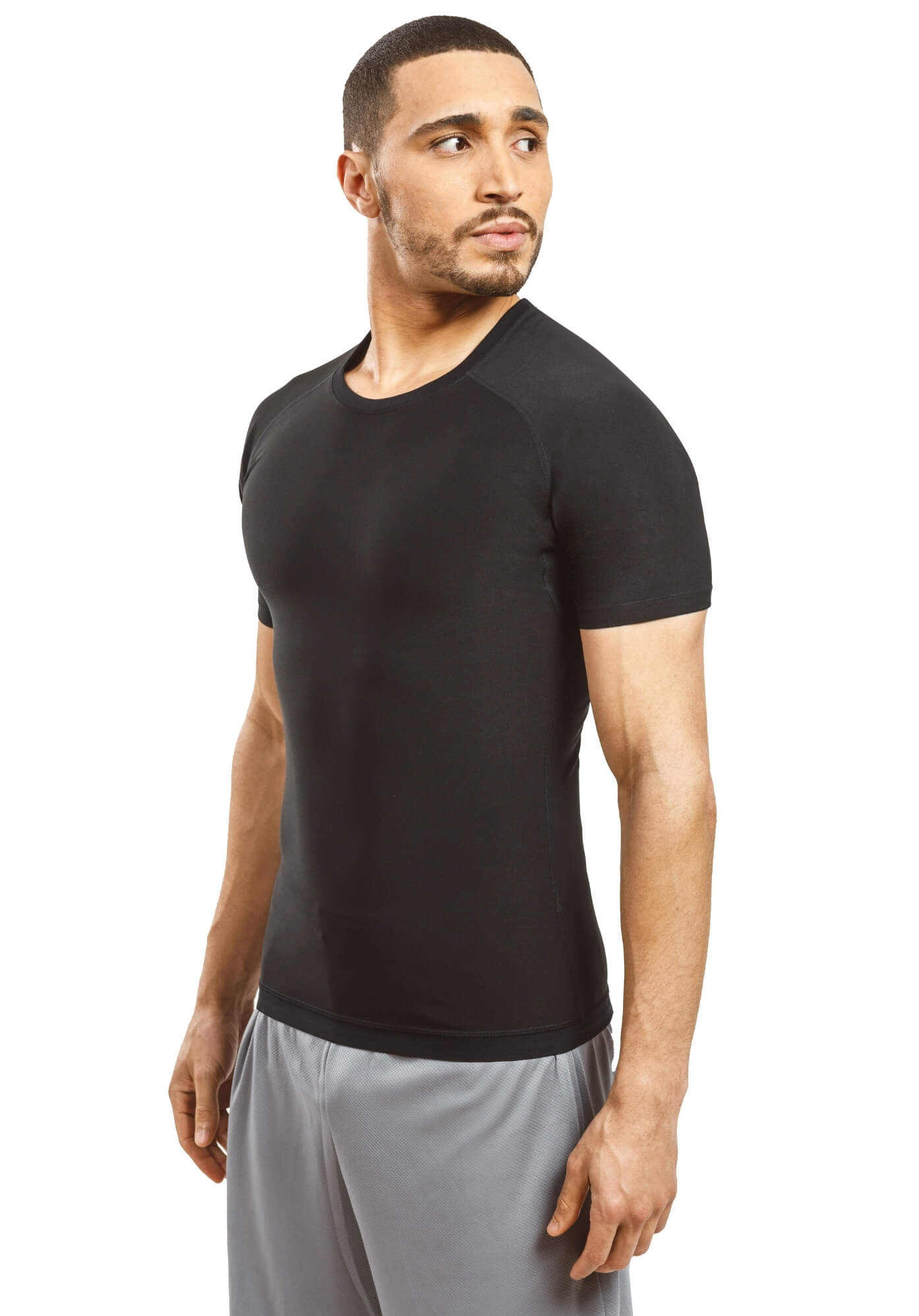 Sweat Shaper Men's Athletic Tee | Black