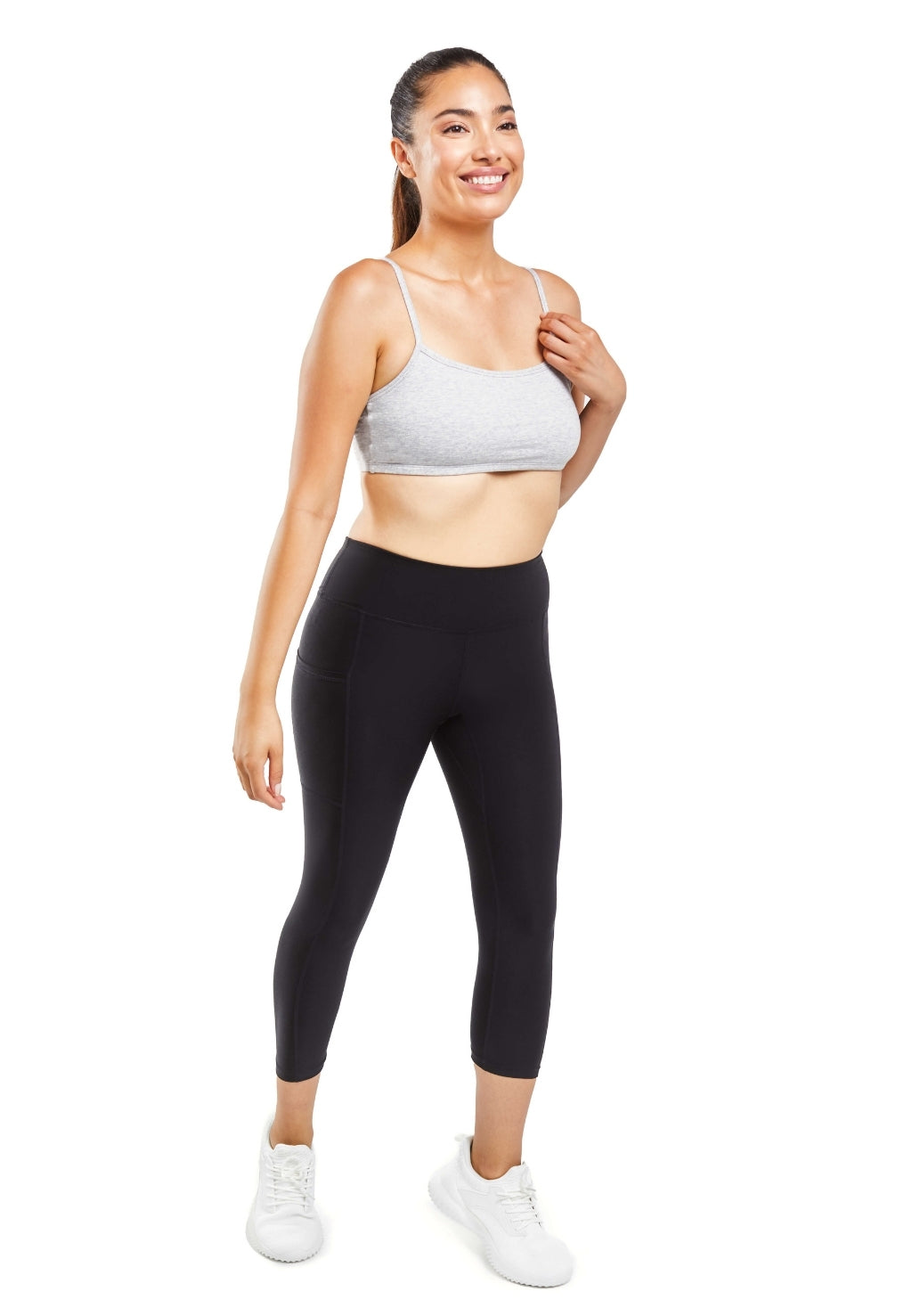 Buy GJSHOP Hot Sweat Shapers Stretachable Knee Length Yoga